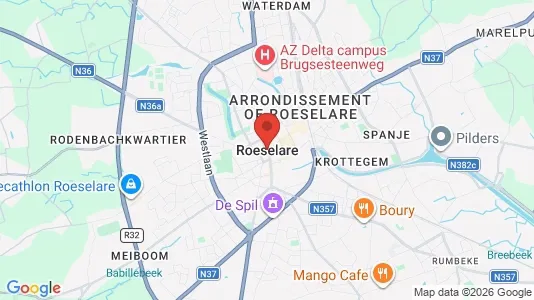 Apartments for rent in Roeselare - Photo from Google Street View