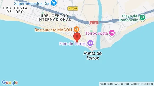 Apartments for rent i Torrox - kort over placeringen
