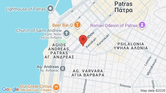 Apartments for rent in Patras - Photo from Google Street View