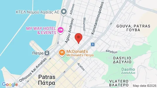 Apartments for rent in Patras - Photo from Google Street View