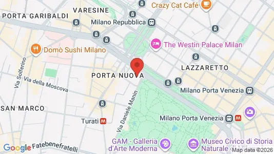 Apartments for rent i Milano Zona 1 - Centro storico - kort over placeringen