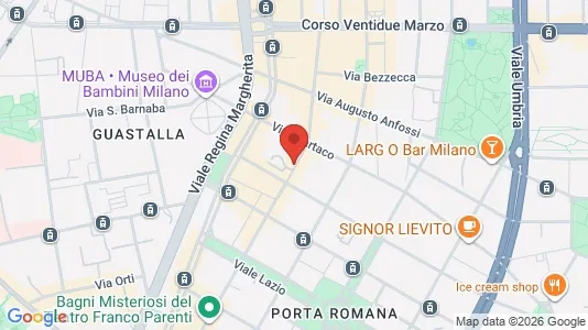 Apartments for rent i Milano Zona 4 - Vittoria, Forlanini - kort over placeringen