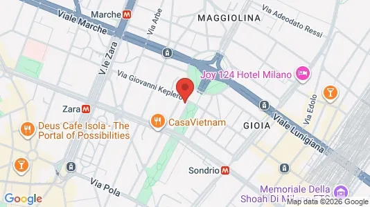 Rooms for rent i Milano Zona 2 - Stazione Centrale, Gorla, Turro, Greco, Crescenzago - kort over placeringen