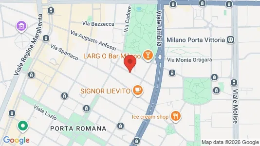 Rooms for rent i Milano Zona 4 - Vittoria, Forlanini - kort over placeringen