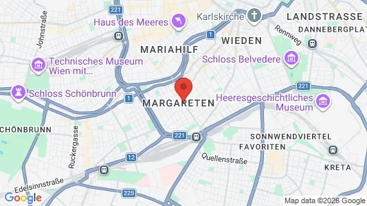 Apartments for rent in Vienna Margareten - Photo from Google Street View