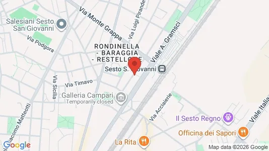 Apartments for rent i Sesto San Giovanni - kort over placeringen