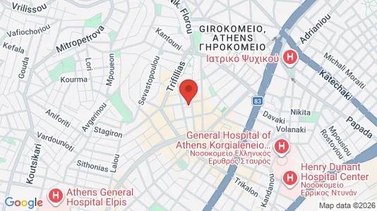 Apartments for rent in Athens Ampelokipoi - Photo from Google Street View