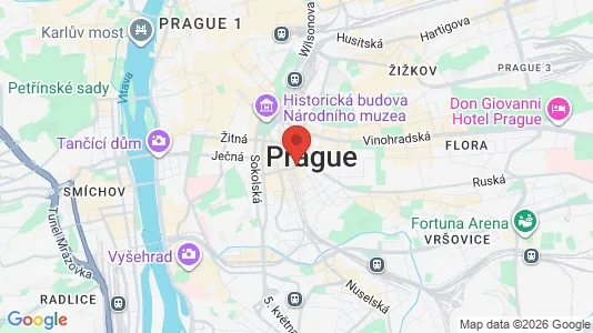 Apartments for rent in Prague 2 - Photo from Google Street View