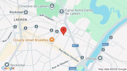 Apartments for rent i Stad Brussel - kort over placeringen