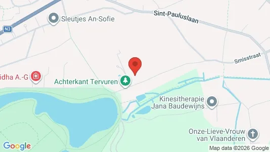 Apartments for rent i Tervuren - kort over placeringen