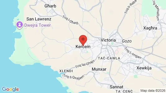 Apartments for rent in Ta' Kerċem - Photo from Google Street View