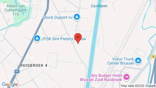 Apartments for rent i Drogenbos - kort over placeringen