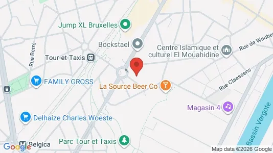 Apartments for rent i Stad Brussel - kort over placeringen