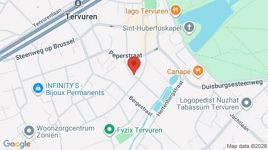 Apartments for rent i Tervuren - kort over placeringen