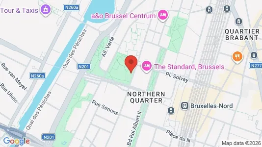 Apartments for rent i Stad Brussel - kort over placeringen