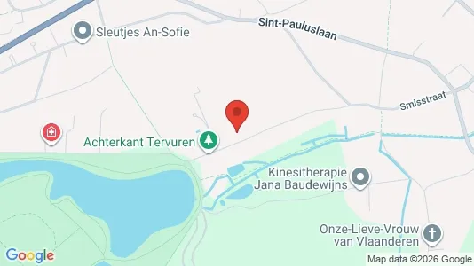 Apartments for rent i Tervuren - kort over placeringen