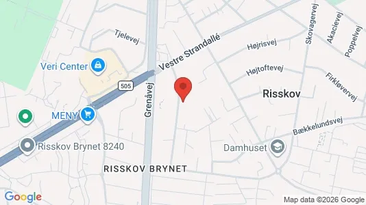 Apartments for rent in Risskov - Photo from Google Street View