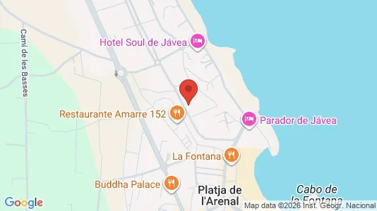 Apartments for rent in Jávea/Xàbia - Photo from Google Street View