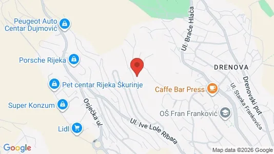 Apartments for rent in Rijeka - Photo from Google Street View