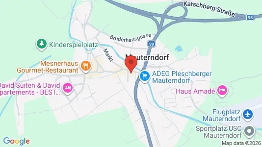 Apartments for rent i Mauterndorf - kort over placeringen