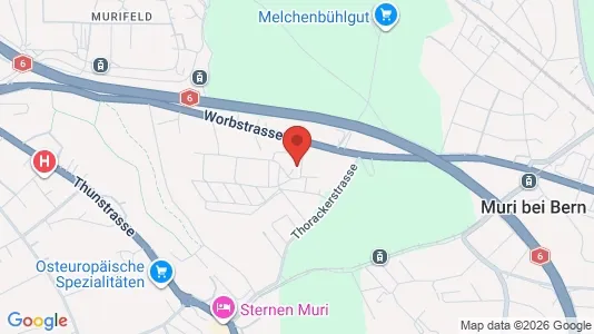 Apartments for rent i Bern-Mittelland - kort over placeringen