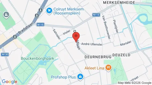 Apartments for rent i Schoten - kort over placeringen