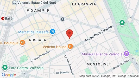 Apartments for rent in Valencia L'Eixample - Photo from Google Street View