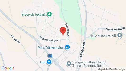 Apartments for rent in Tranås - Photo from Google Street View