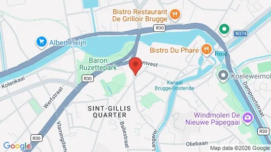 Apartments for rent in Brugge - Photo from Google Street View