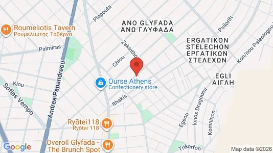 Apartments for rent i Elliniko-Argyroupoli - kort over placeringen