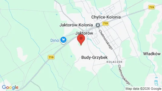 Houses for rent i Grodziski Mazowieckie - kort over placeringen