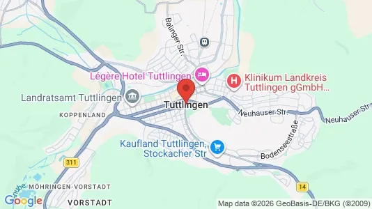 Apartments for rent in Tuttlingen - Photo from Google Street View