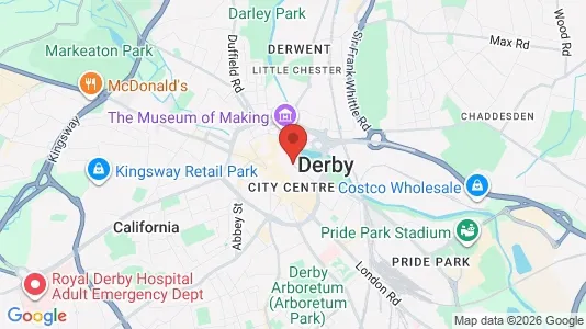Apartments for rent in Derby - Derbyshire - Photo from Google Street View
