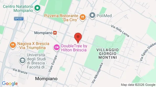 Rooms for rent i Brescia - kort over placeringen