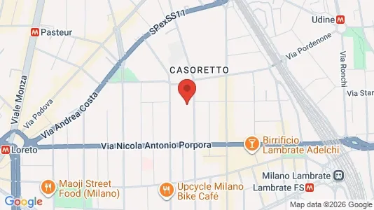 Apartments for rent i Milano Zona 3 - Porta Venezia, Città Studi, Lambrate - kort over placeringen
