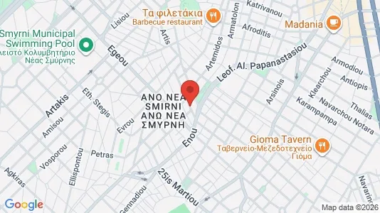 Apartments for rent i Agios Dimitrios - kort over placeringen