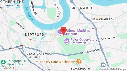 Apartments for rent i London SE10 - kort over placeringen