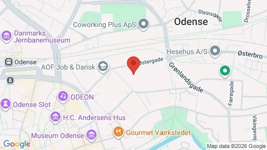 Apartments for rent in Odense C - Photo from Google Street View