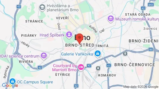 Apartments for rent in Brno-Střed - Photo from Google Street View
