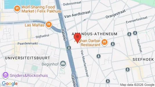 Apartments for rent i Stad Antwerp - kort over placeringen