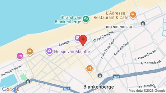 Apartments for rent in Blankenberge - Photo from Google Street View