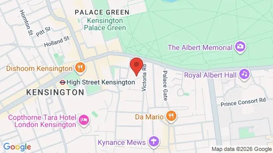 Apartments for rent in London W8 - Photo from Google Street View