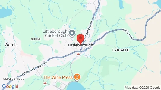 Houses for rent in Littleborough - Lancashire - Photo from Google Street View