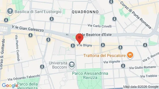 Apartments for rent i Milano Zona 1 - Centro storico - kort over placeringen