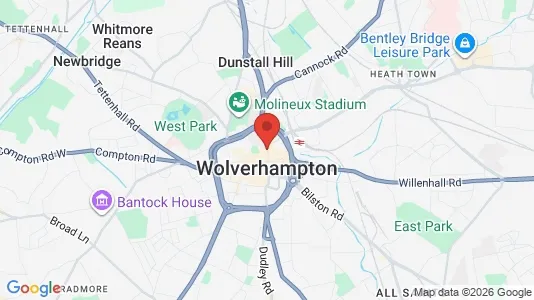 Apartments for rent in Wolverhampton - West Midlands - Photo from Google Street View