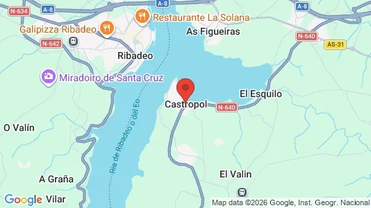 Apartments for rent in Castropol - Photo from Google Street View