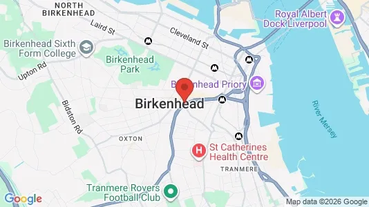 Apartments for rent in Birkenhead - Merseyside - Photo from Google Street View