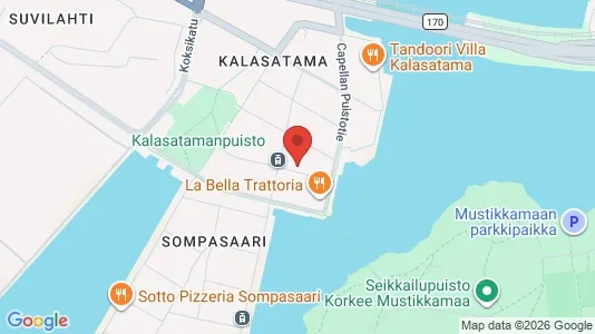 Apartments for rent i Helsinki Keskinen - kort over placeringen