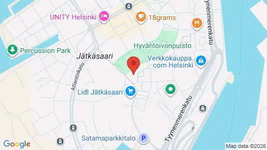 Apartments for rent i Helsinki Eteläinen - kort over placeringen
