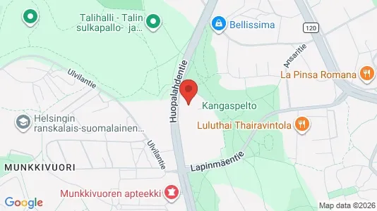 Apartments for rent i Helsinki Läntinen - kort over placeringen